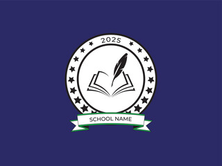 Creative emblem logo design