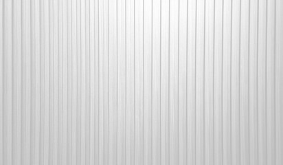 Obraz premium grey vertical wooden slats texture for interior decoration with light from above. white walnut wooden slats in vertical striped line pattern used as background or backdrop.