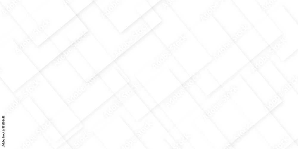 Poster abstract modern white and gray pattern geometric luxury gradient line background. abstract white squ