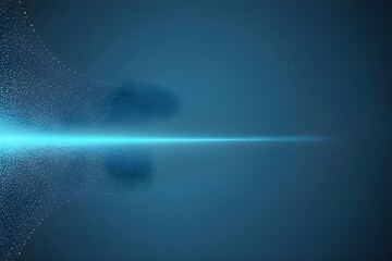 Obraz premium Wavy abstract technology particles background