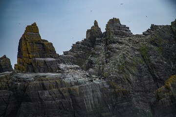 Atlantic Ocean.Island Skellig Michael.Ireland.