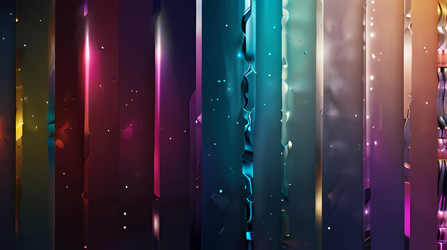 Light abstract background with prismatic light scatter theme