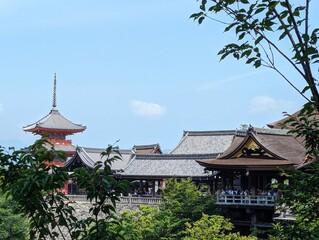 japanese temple in kyoto