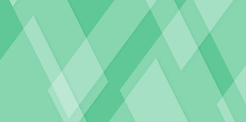 Abstract Geometric background with green gradient color. Graphic illustration of digital technology. Abstract background.