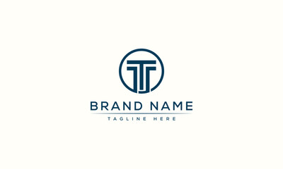 Logo design letter T . Elegant modern. Vector template.