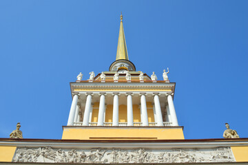 Admiralty in St. Petersburg.