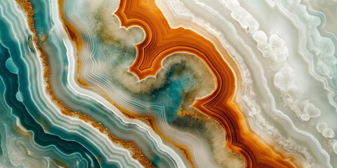 Colorful agate gem background, luxury stone wallpaper