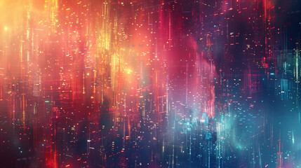 A futuristic digital technology background for tech processes