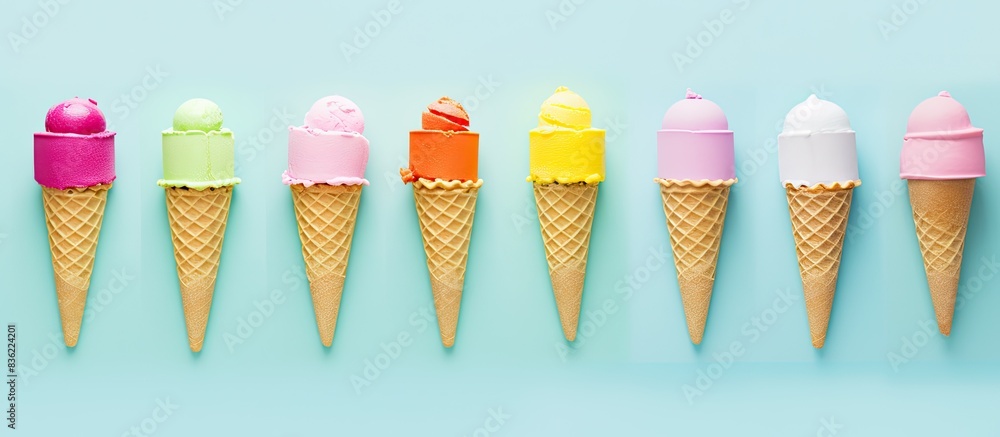 Poster visual guide on creating a large origami ice cream, perfect for a fun diy project with kids, showcas