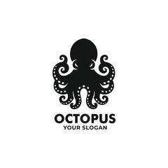 Octopus logo vector