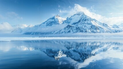 lake in the mountains