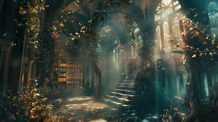 Obraz premium A dream hall UHD wallpaper