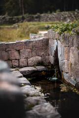 natural water sources from the Inca era