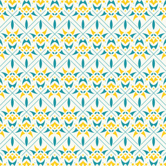 Colorful abstract geometric pattern design