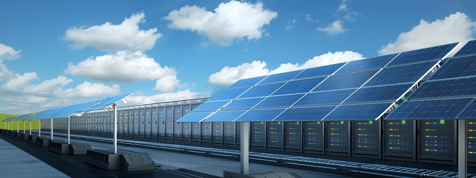 Solar Powered Data Center Harnessing Clean Energy for Sustainable Computing