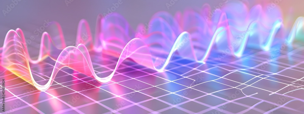 Poster d rendered diagram of frequency domain filtering in signal processing