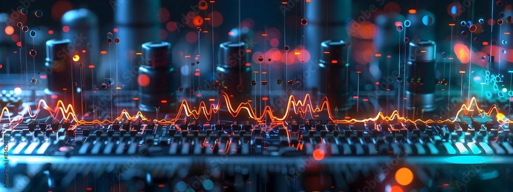 Poster of frequency converter circuit converting electricity ranges