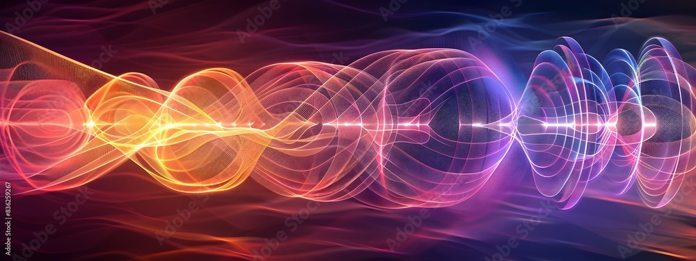 Poster of harmonic motion demonstrating multiple frequencies