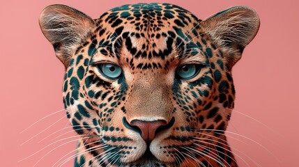 portrait of a leopard