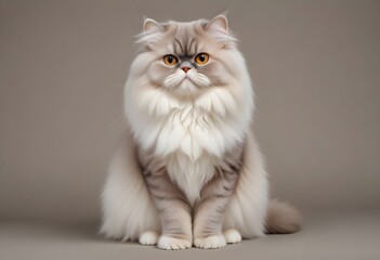 Fototapeta premium Persian cat, isolated png white