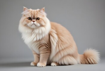 Obraz premium Persian cat, isolated png white
