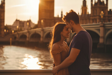  Romantic Sunset in London