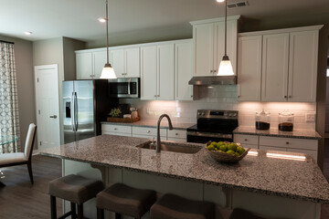 modern kitchen interior
