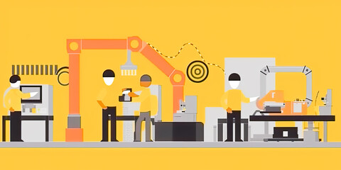 Business and technology concept