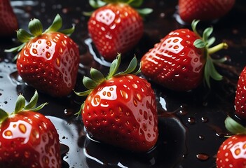 strawberry and chocolate