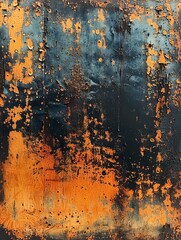 Fototapeta premium Grunge rusted metal texture, rust and oxidized metal background Old metal iron panel