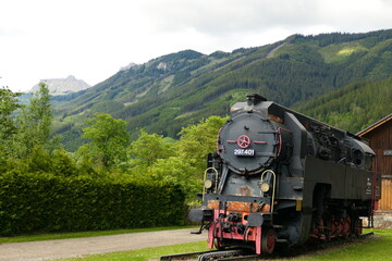 historische Lokomotive