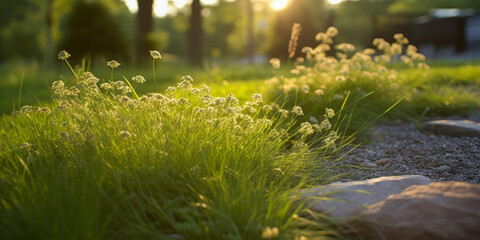 Close up of Greens in the Garden