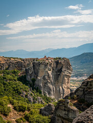 Holy Trinity, Orthodox monastery, located in northern Greece, at Meteora