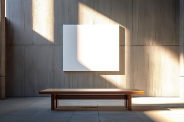 A church with empty pews and a large blank screen
