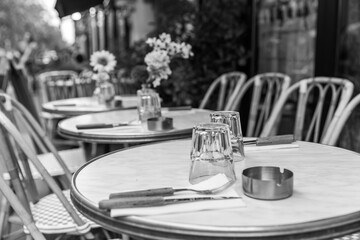 table setting for a dinner