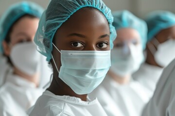 Soulful Scrutiny: Veiled Faces, Powerful Presence