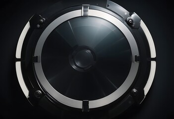 safe with a lock isolated