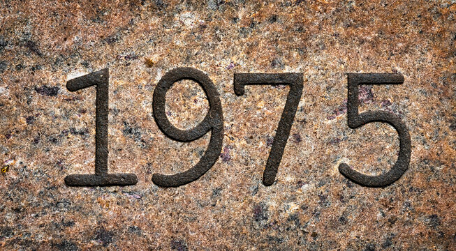 1975 Jahreszahl