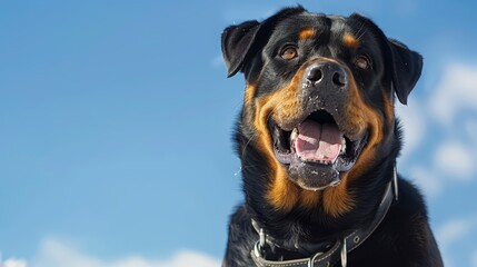 Obraz premium A loyal and loving companion. The perfect family pet.