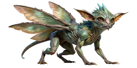Fototapeta premium Imaginative and detailed images of fantasy fairies creatures suitable for use in games, books, and digital art. 