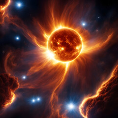 Obraz premium planet in space