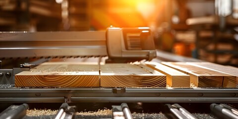 Industrial saw with long shadow for woodworking and construction projects. Concept Saw, Long Shadow, Woodworking, Construction, Industrial