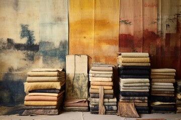 Abstract Background with Colorful Gradients and Movement