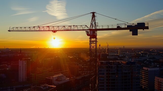 The construction is in full swing