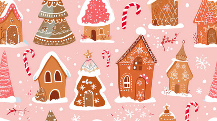 Winter Wonderland Whimsy: Gingerbread House Delight