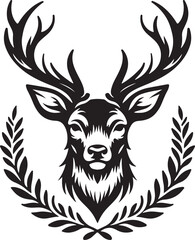 head of a deer