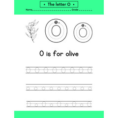 alphabets tracing l;etters for hand practicing 