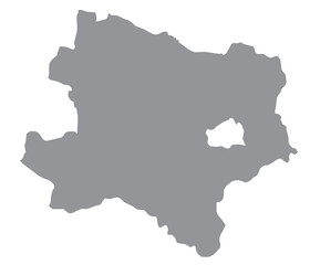 Fototapeta premium Outline of the map of the region of Austria - Niederösterreich, Lower Austria