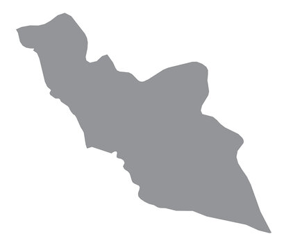 Outline of the map of the region of Azerbaijan - Nax&ccedil;ıvan, Nakhchivan