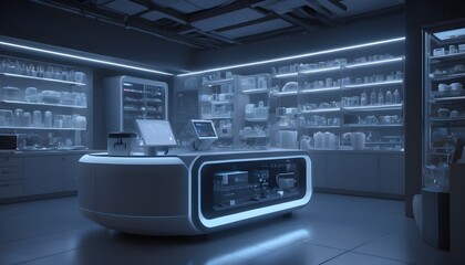 Obraz premium Internet of things IoT Ai Artificial Intelligence